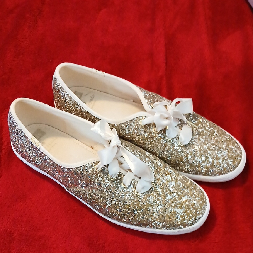 Kate Spade Keds Glitter Women's Sneakers